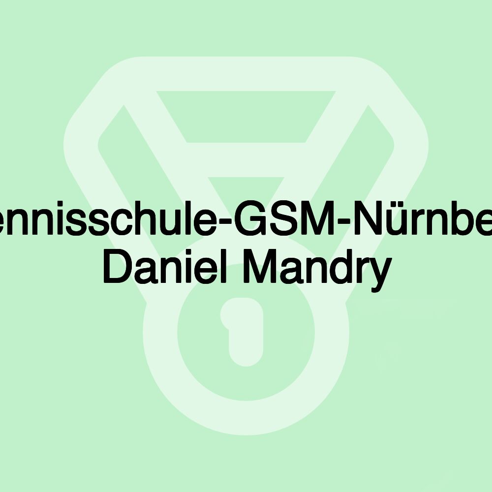 Tennisschule-GSM-Nürnberg Daniel Mandry