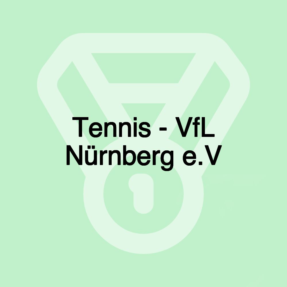 Tennis - VfL Nürnberg e.V