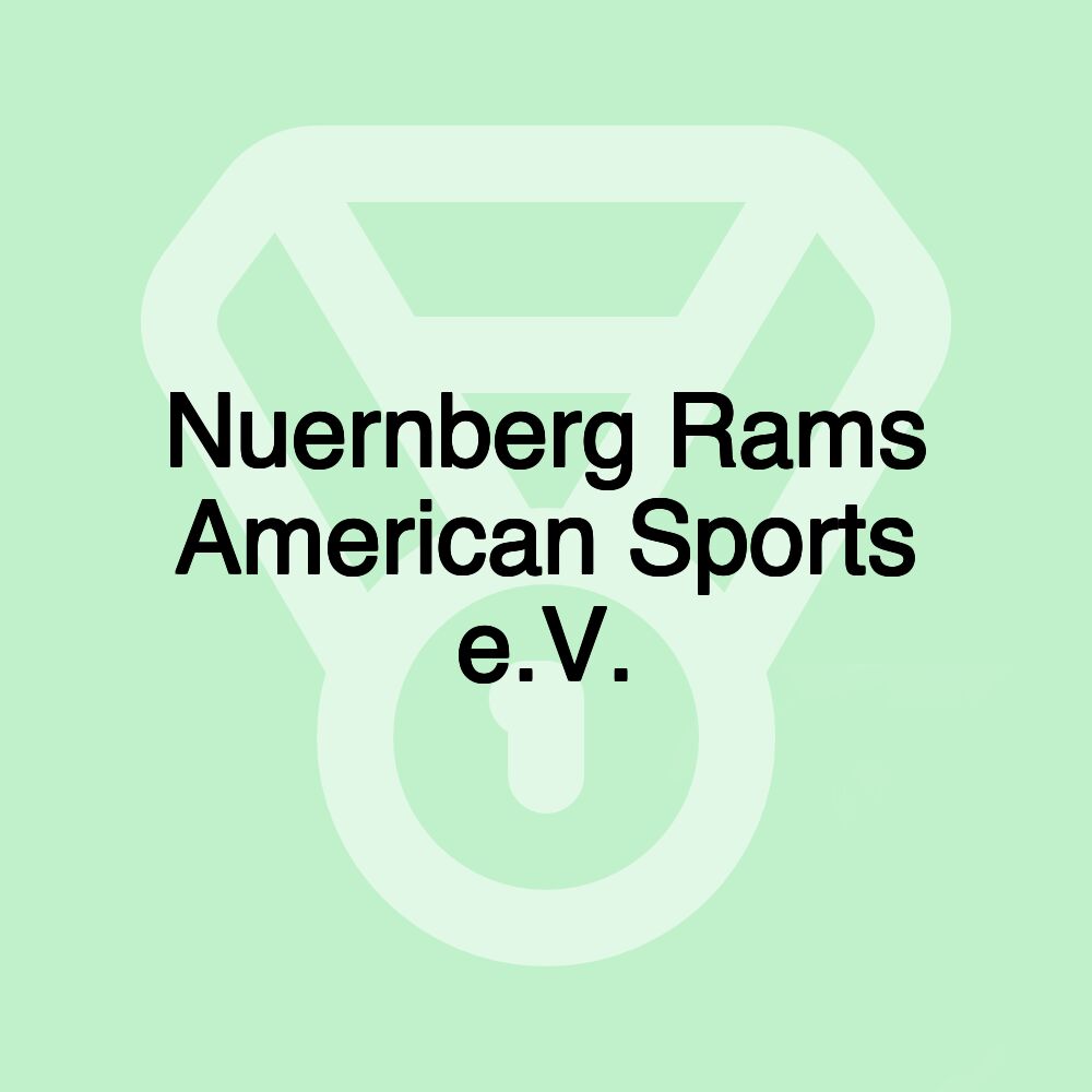 Nuernberg Rams American Sports e.V.