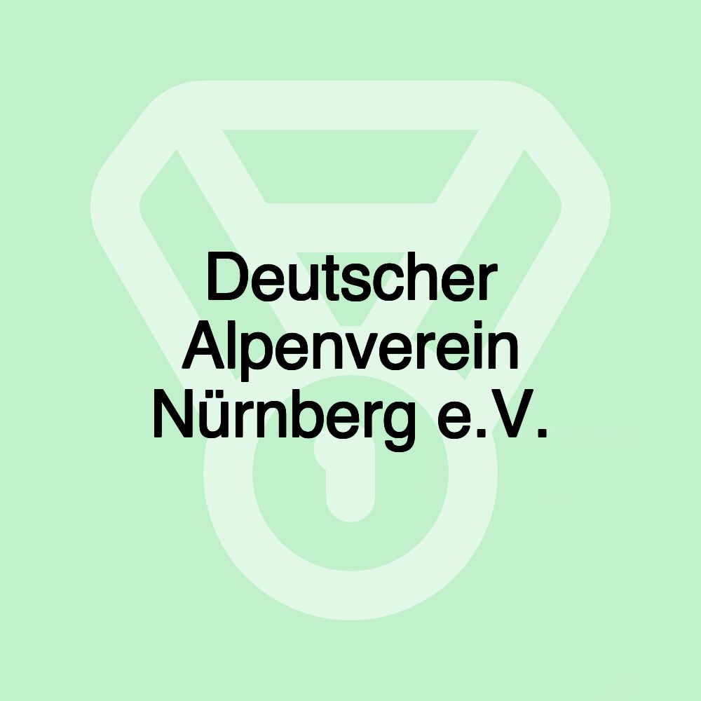 Deutscher Alpenverein Nürnberg e.V.