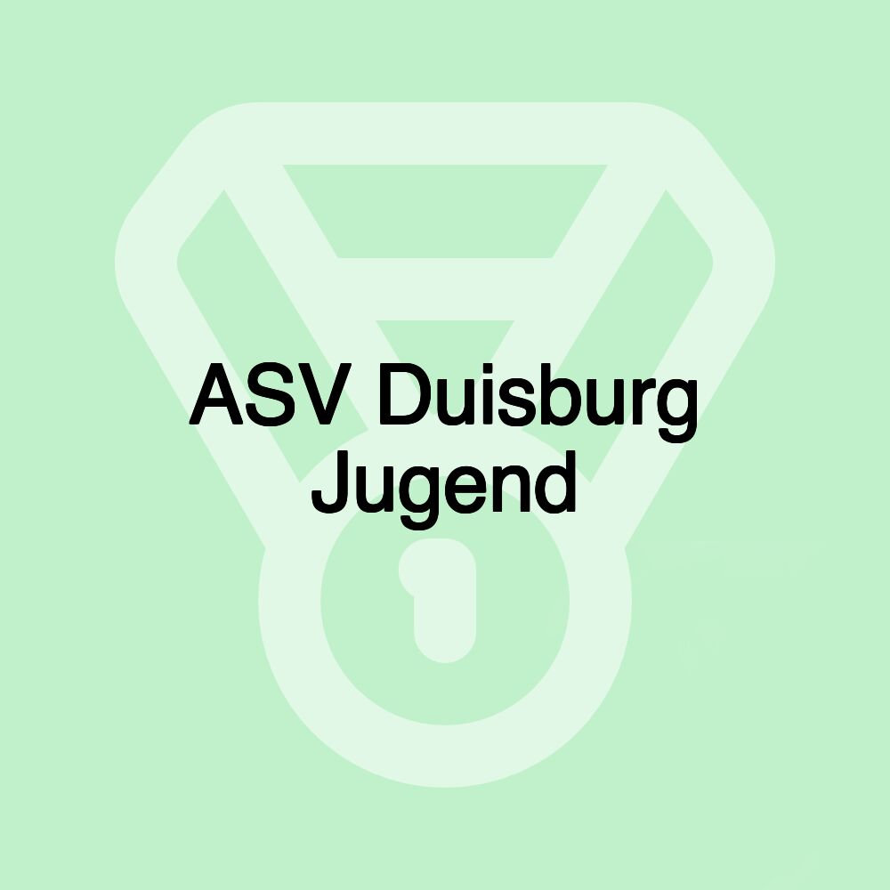 ASV Duisburg Jugend