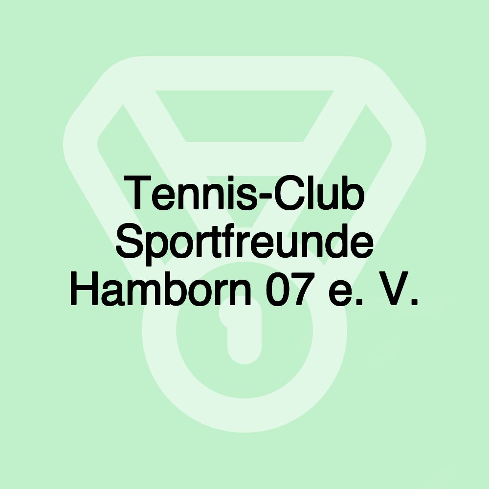 Tennis-Club Sportfreunde Hamborn 07 e. V.