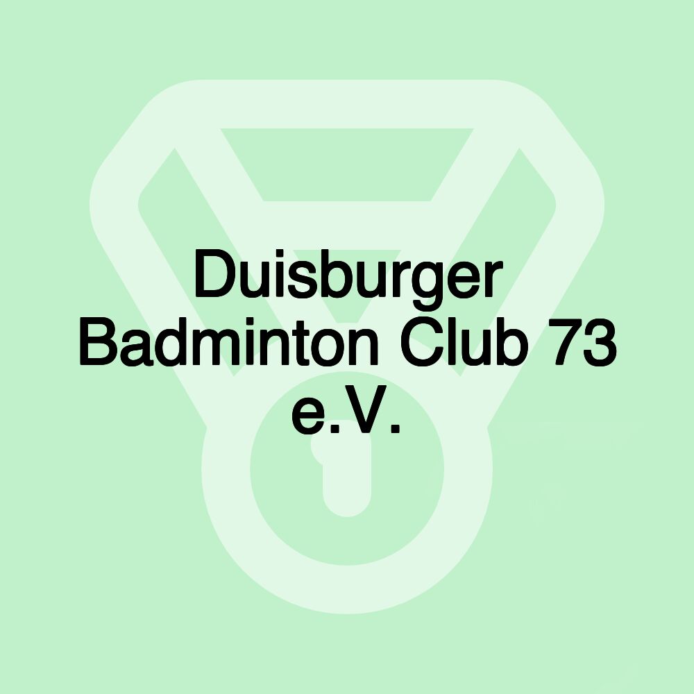 Duisburger Badminton Club 73 e.V.