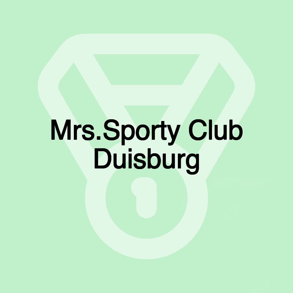 Mrs.Sporty Club Duisburg