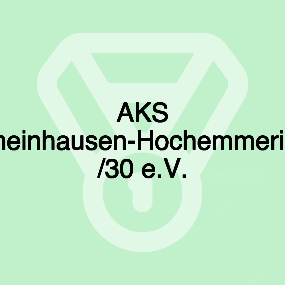 AKS Rheinhausen-Hochemmerich /30 e.V.