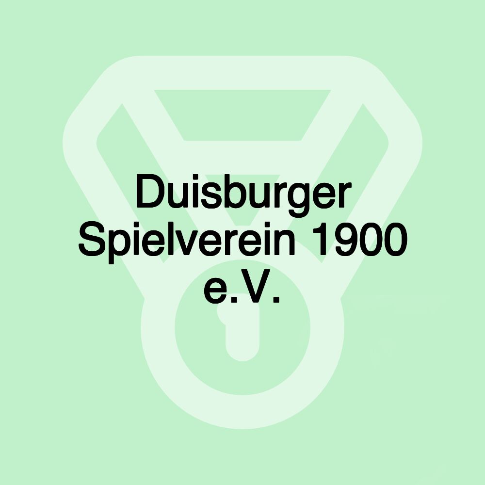 Duisburger Spielverein 1900 e.V.