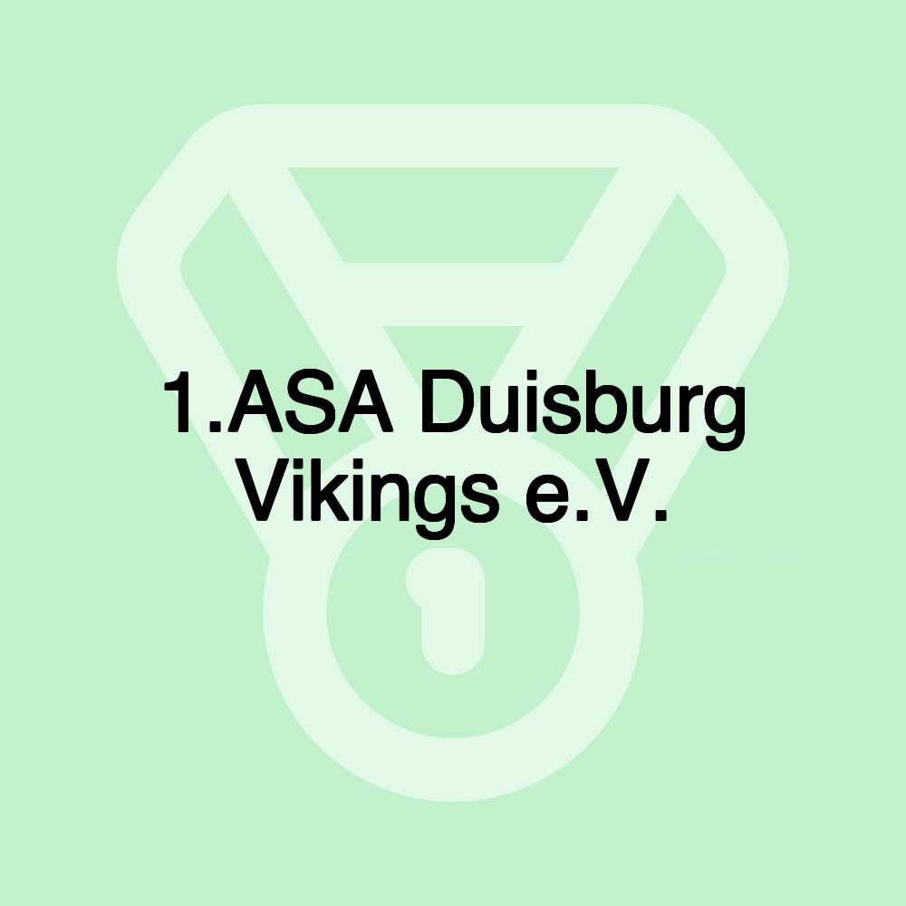 1.ASA Duisburg Vikings e.V.