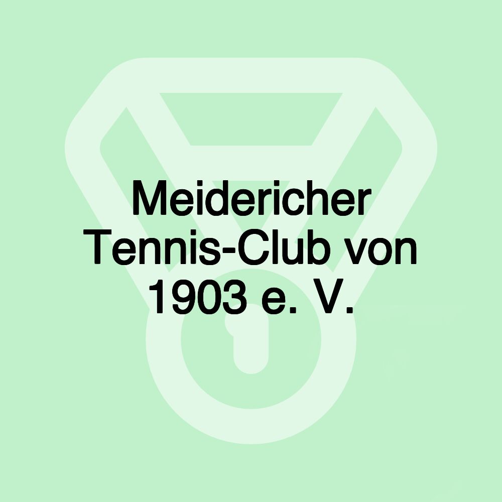 Meidericher Tennis-Club von 1903 e. V.