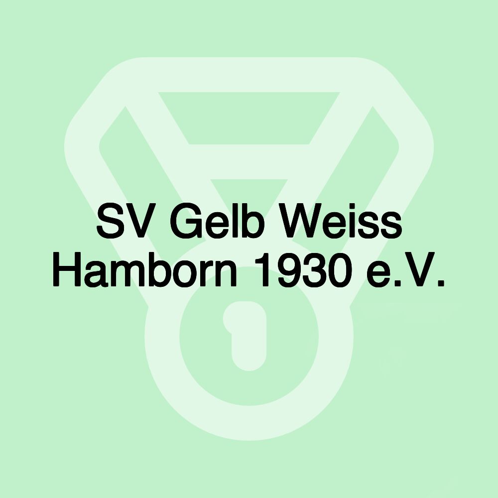 SV Gelb Weiss Hamborn 1930 e.V.