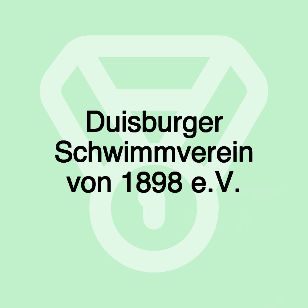 Duisburger Schwimmverein von 1898 e.V.