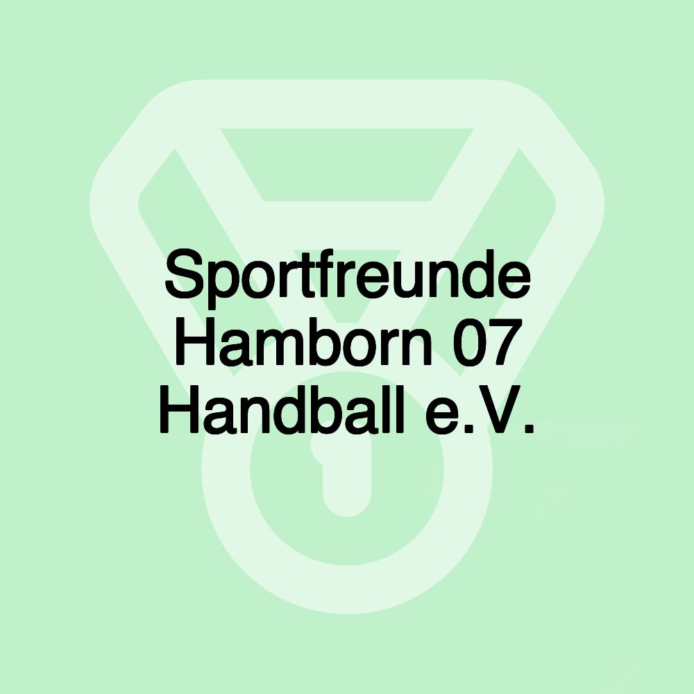 Sportfreunde Hamborn 07 Handball e.V.