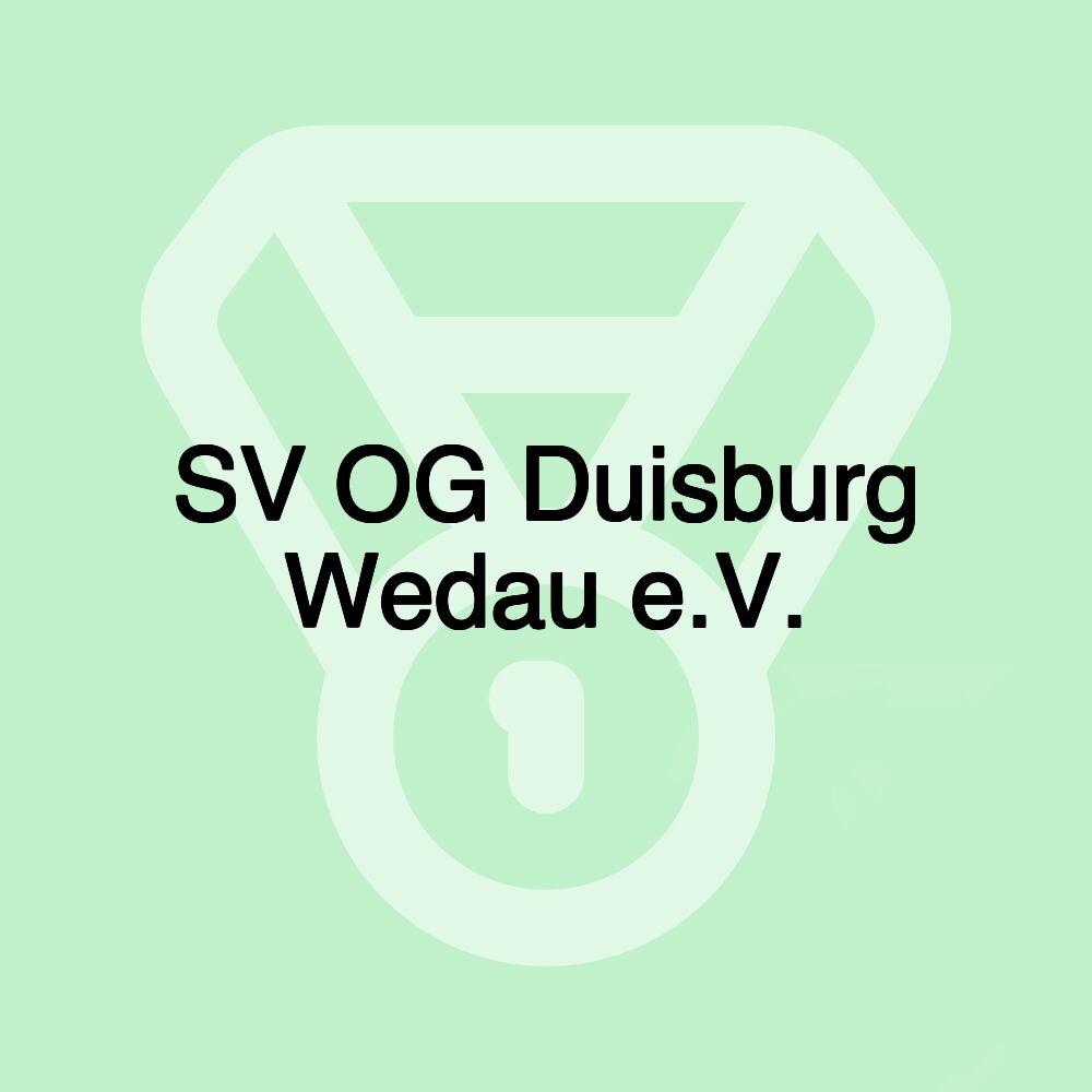 SV OG Duisburg Wedau e.V.