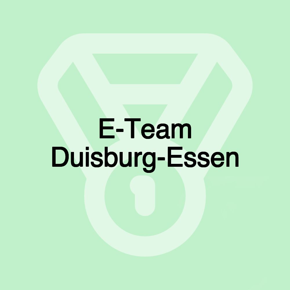 E-Team Duisburg-Essen