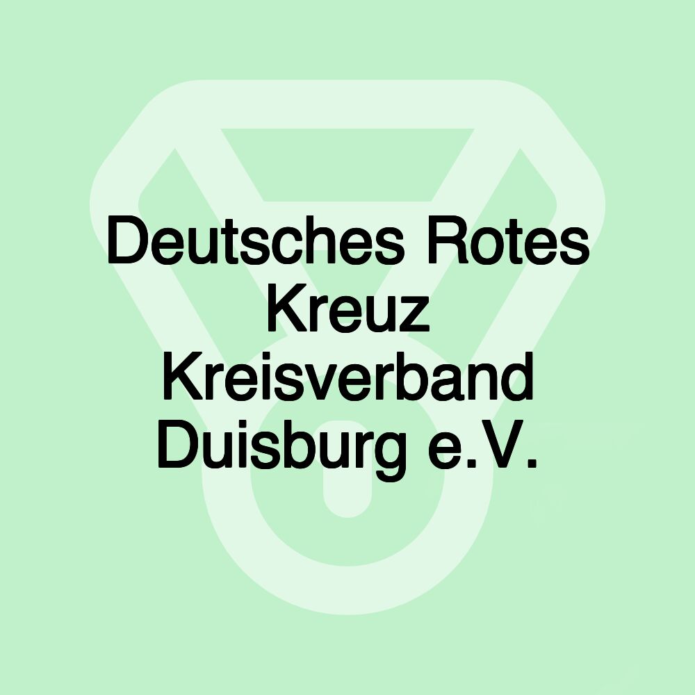 Deutsches Rotes Kreuz Kreisverband Duisburg e.V.