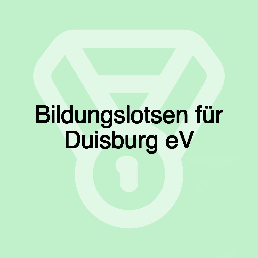 Bildungslotsen für Duisburg eV