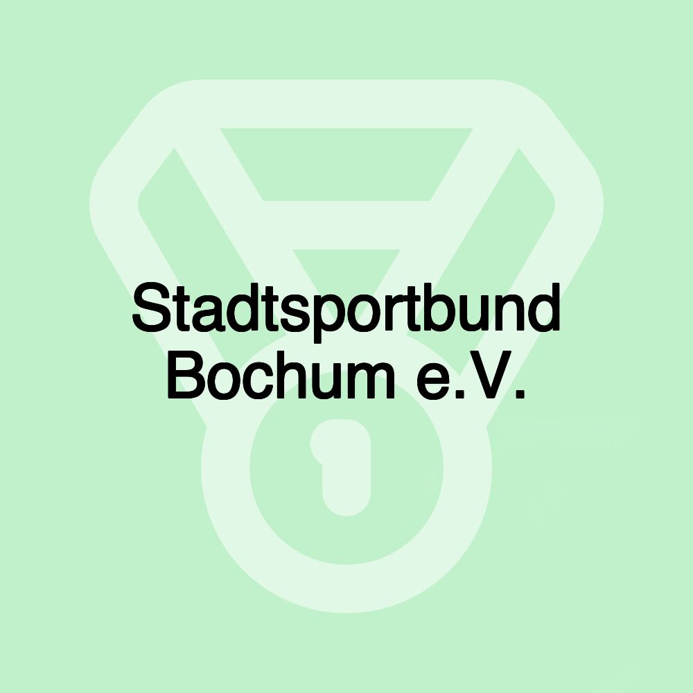 Stadtsportbund Bochum e.V.