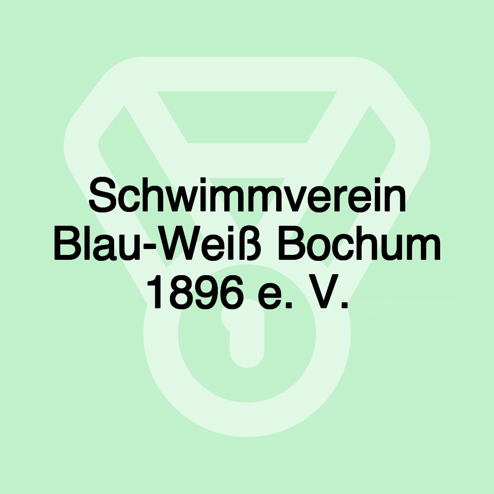 Schwimmverein Blau-Weiß Bochum 1896 e. V.