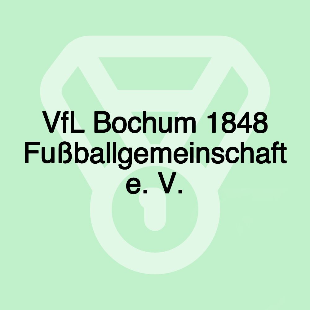 VfL Bochum 1848 Fußballgemeinschaft e. V.