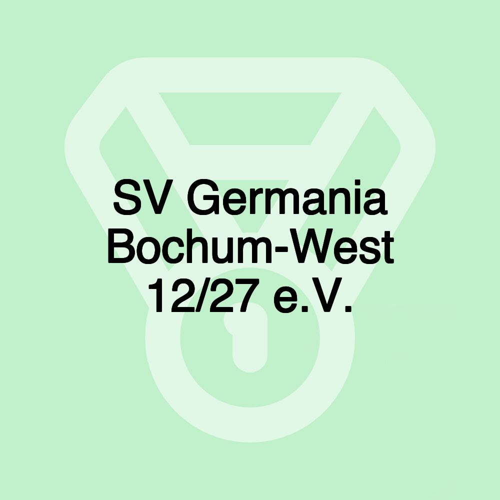 SV Germania Bochum-West 12/27 e.V.