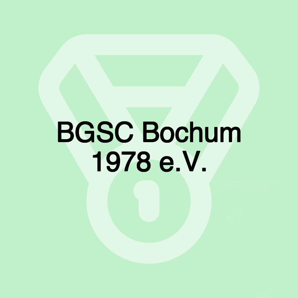 BGSC Bochum 1978 e.V.