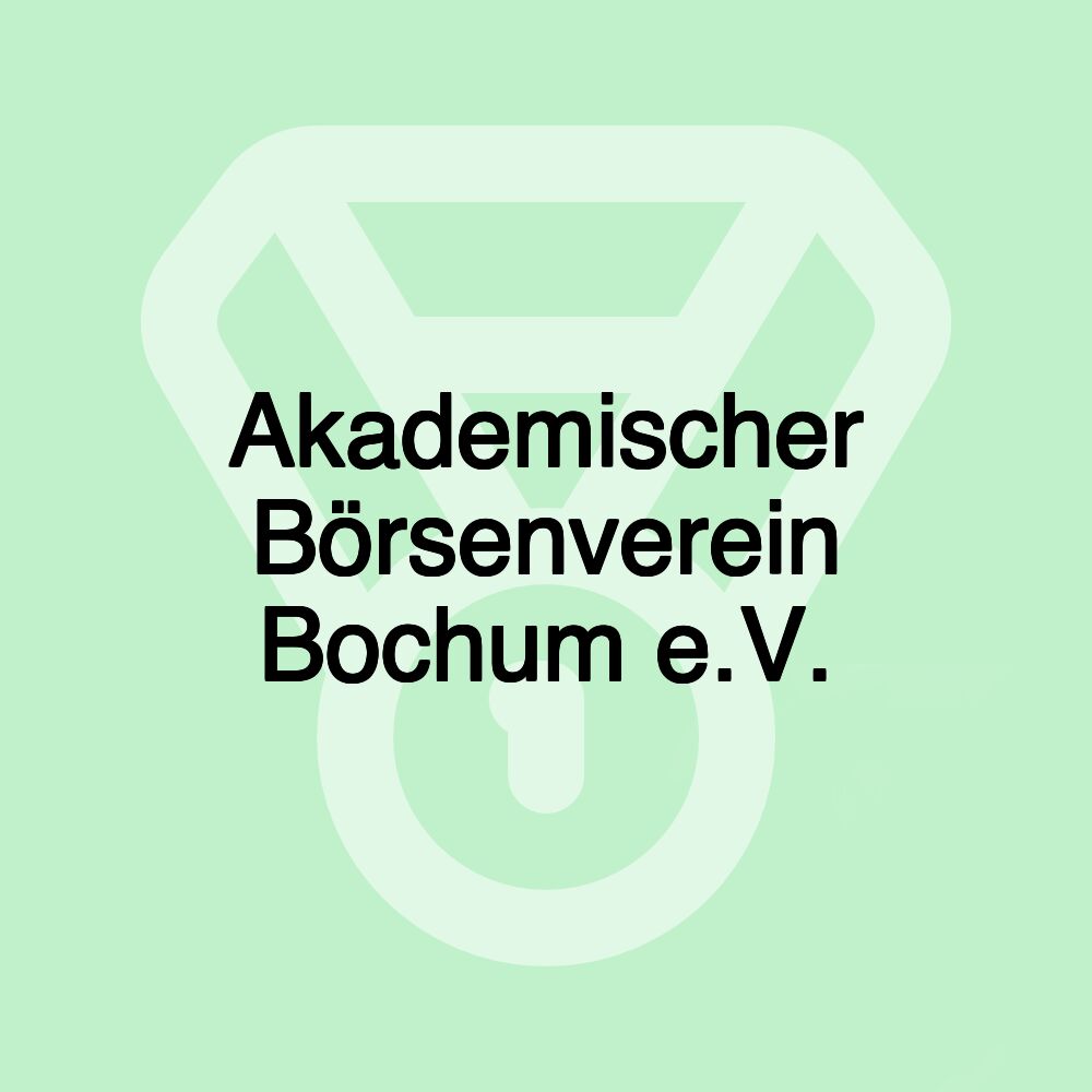 Akademischer Börsenverein Bochum e.V.