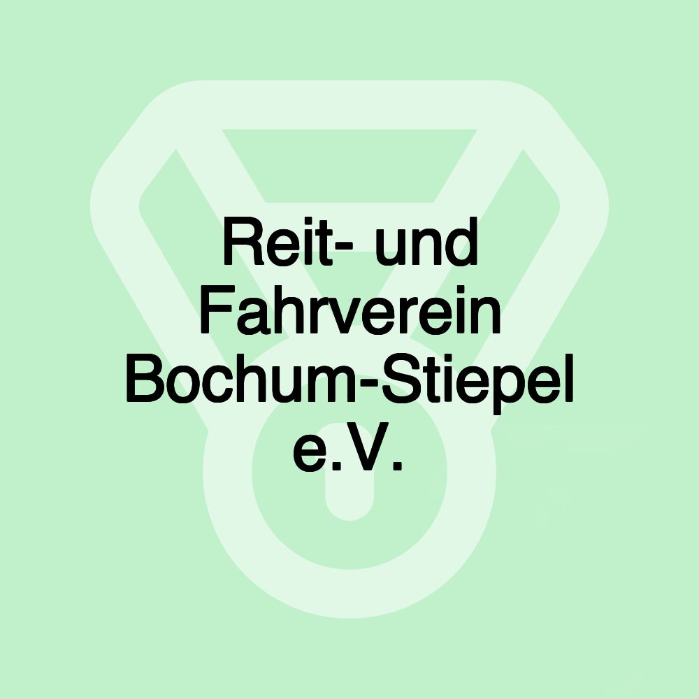 Reit- und Fahrverein Bochum-Stiepel e.V.