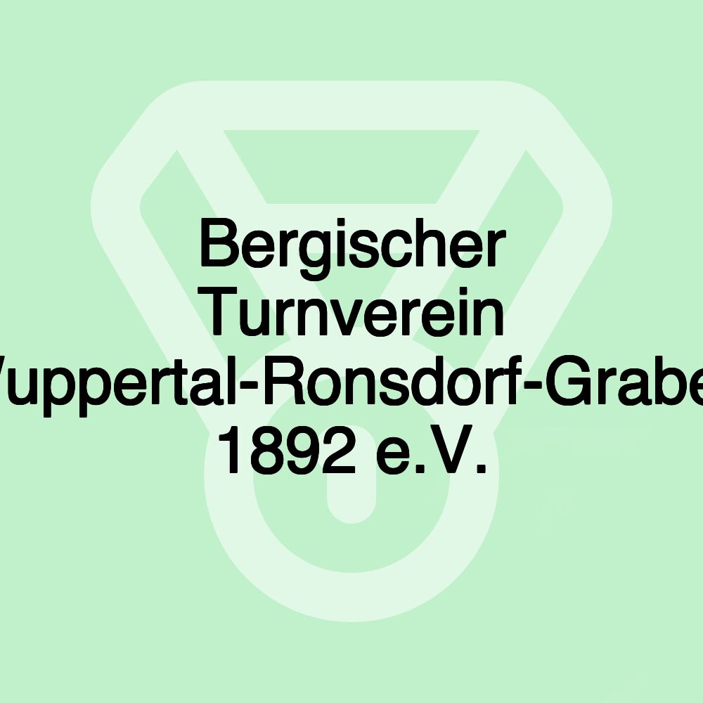 Bergischer Turnverein Wuppertal-Ronsdorf-Graben 1892 e.V.