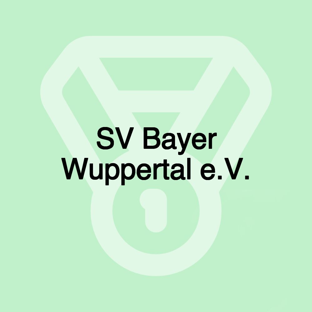 SV Bayer Wuppertal e.V.