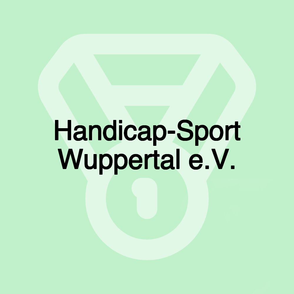 Handicap-Sport Wuppertal e.V.