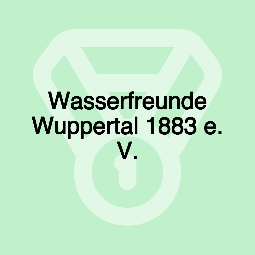 Wasserfreunde Wuppertal 1883 e. V.