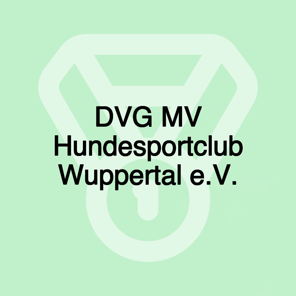 DVG MV Hundesportclub Wuppertal e.V.