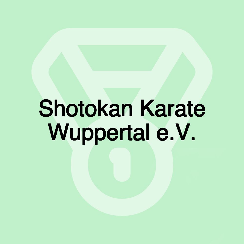 Shotokan Karate Wuppertal e.V.