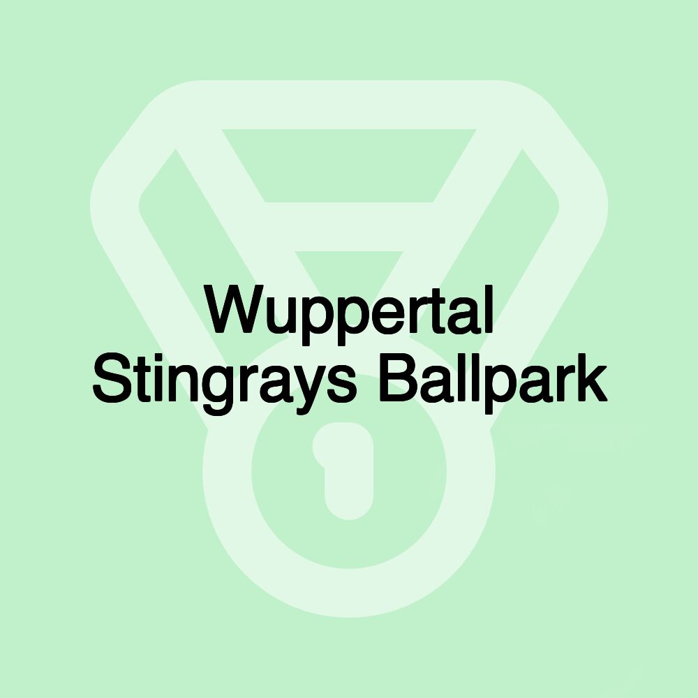 Wuppertal Stingrays Ballpark