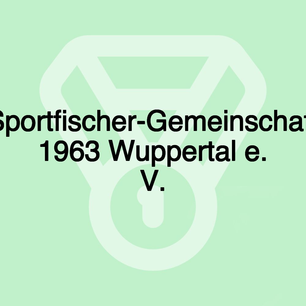 Sportfischer-Gemeinschaft 1963 Wuppertal e. V.