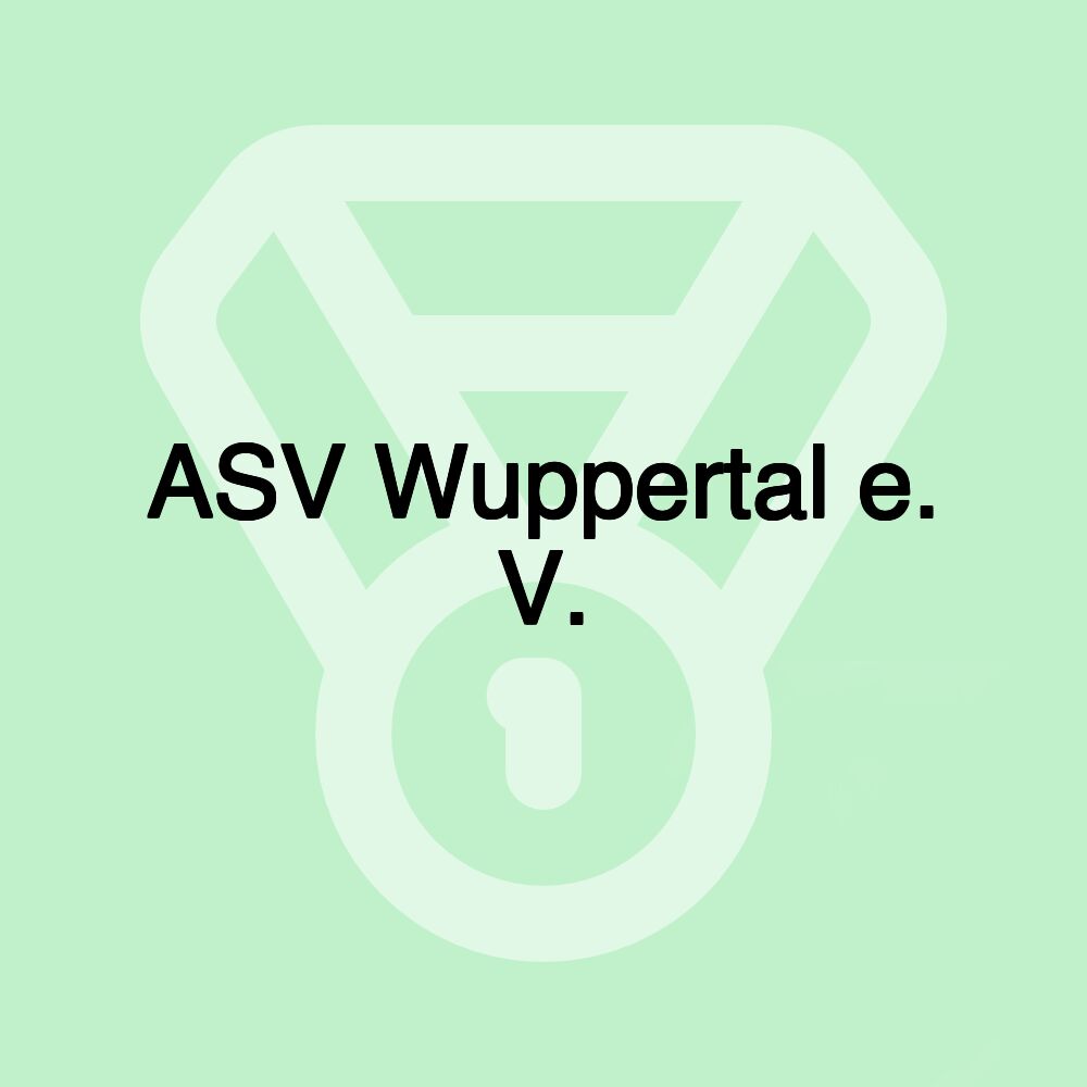 ASV Wuppertal e. V.