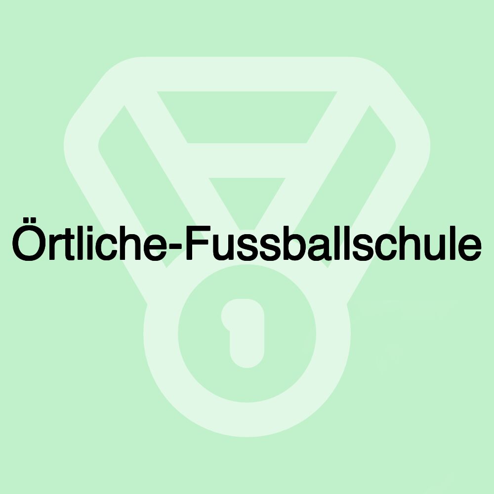 Örtliche-Fussballschule