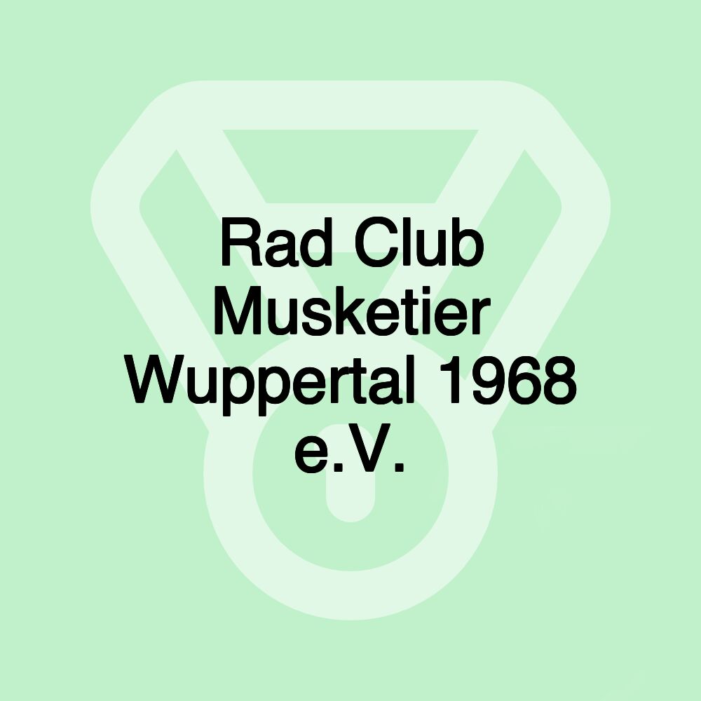 Rad Club Musketier Wuppertal 1968 e.V.