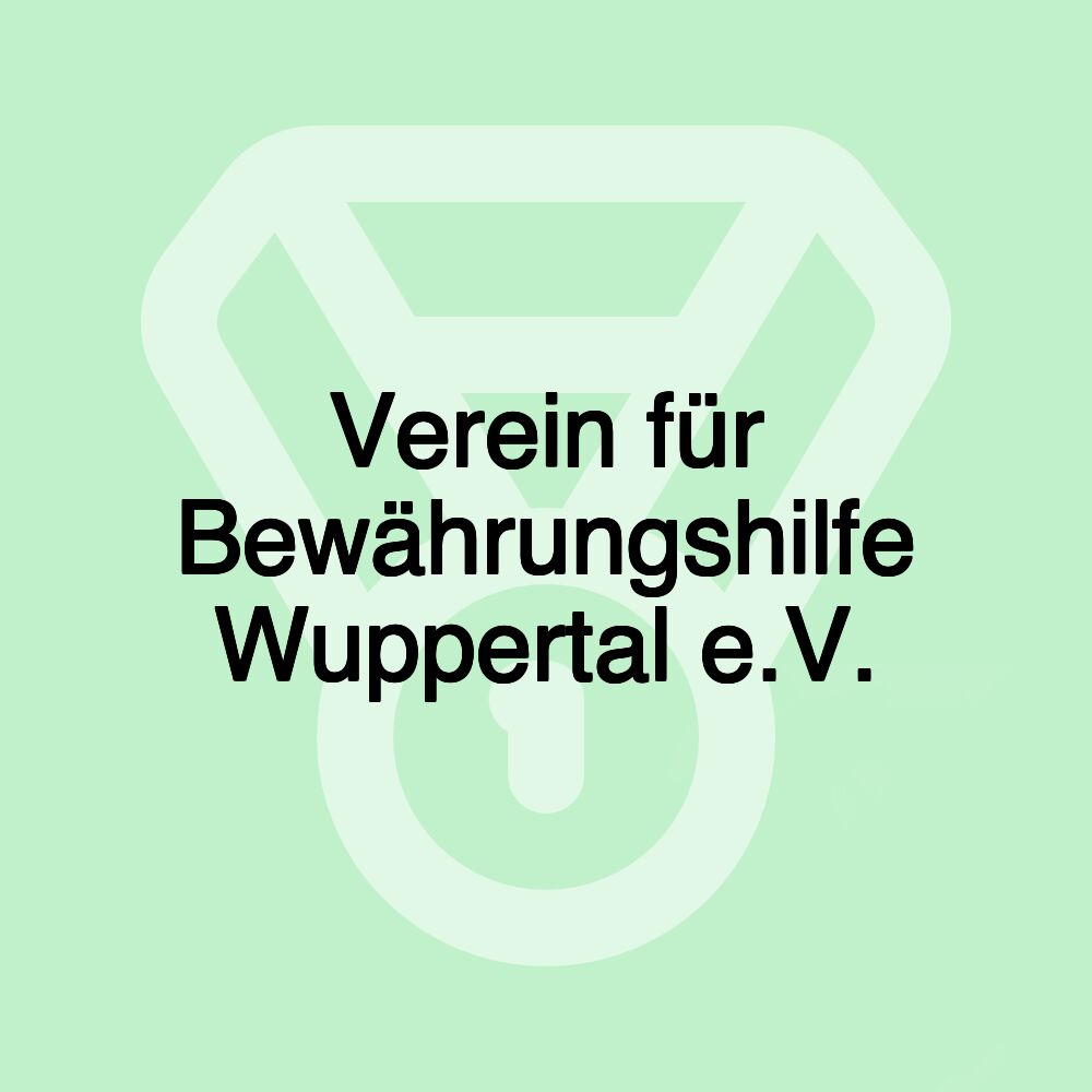 Verein für Bewährungshilfe Wuppertal e.V.