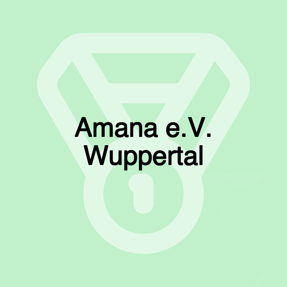 Amana e.V. Wuppertal