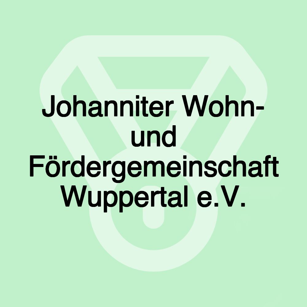 Johanniter Wohn- und Fördergemeinschaft Wuppertal e.V.