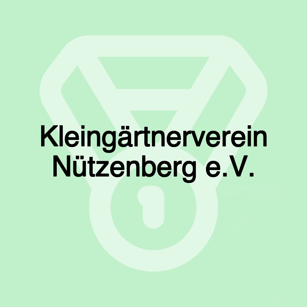 Kleingärtnerverein Nützenberg e.V.