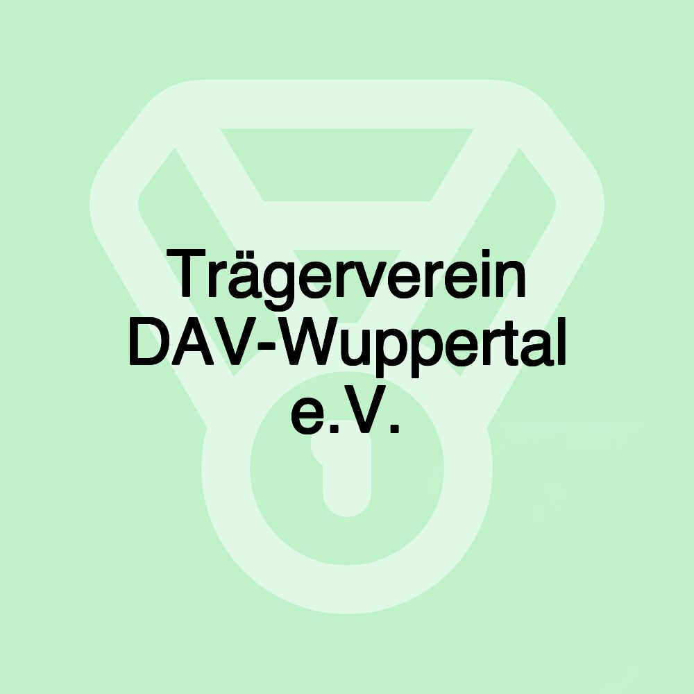 Trägerverein DAV-Wuppertal e.V.