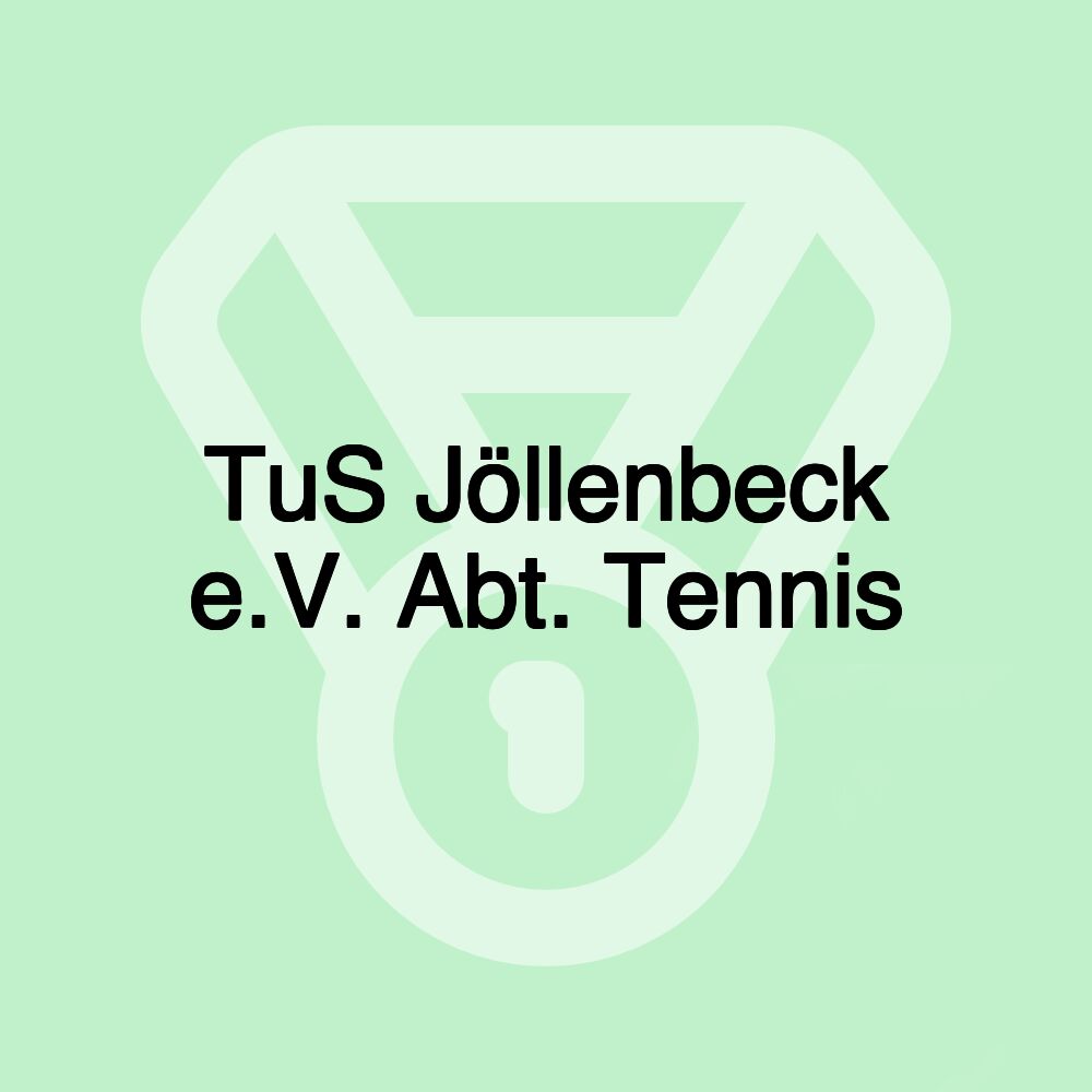 TuS Jöllenbeck e.V. Abt. Tennis