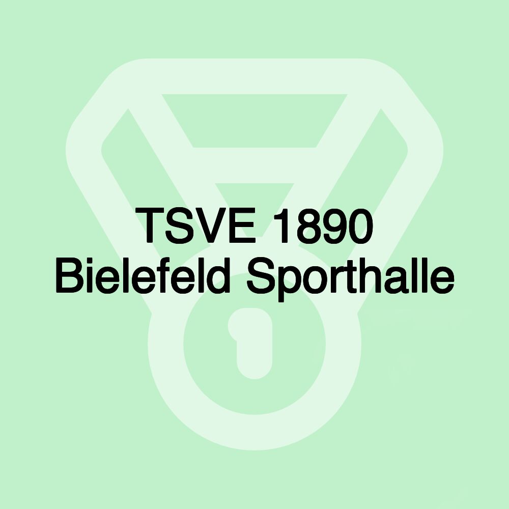 TSVE 1890 Bielefeld Sporthalle