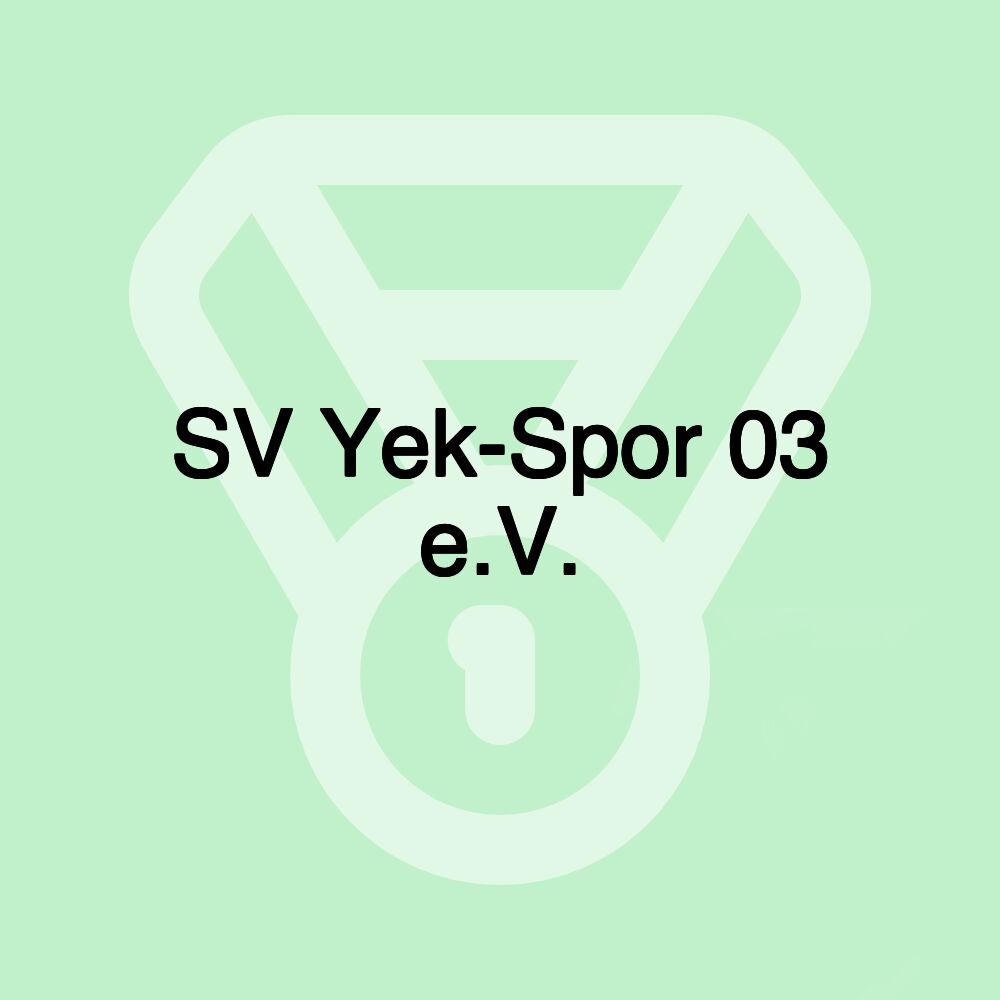 SV Yek-Spor 03 e.V.