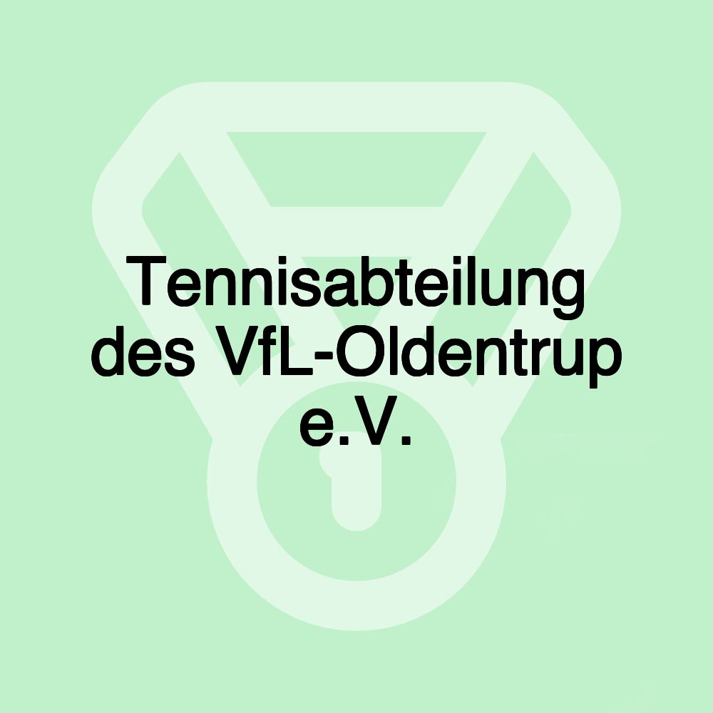 Tennisabteilung des VfL-Oldentrup e.V.