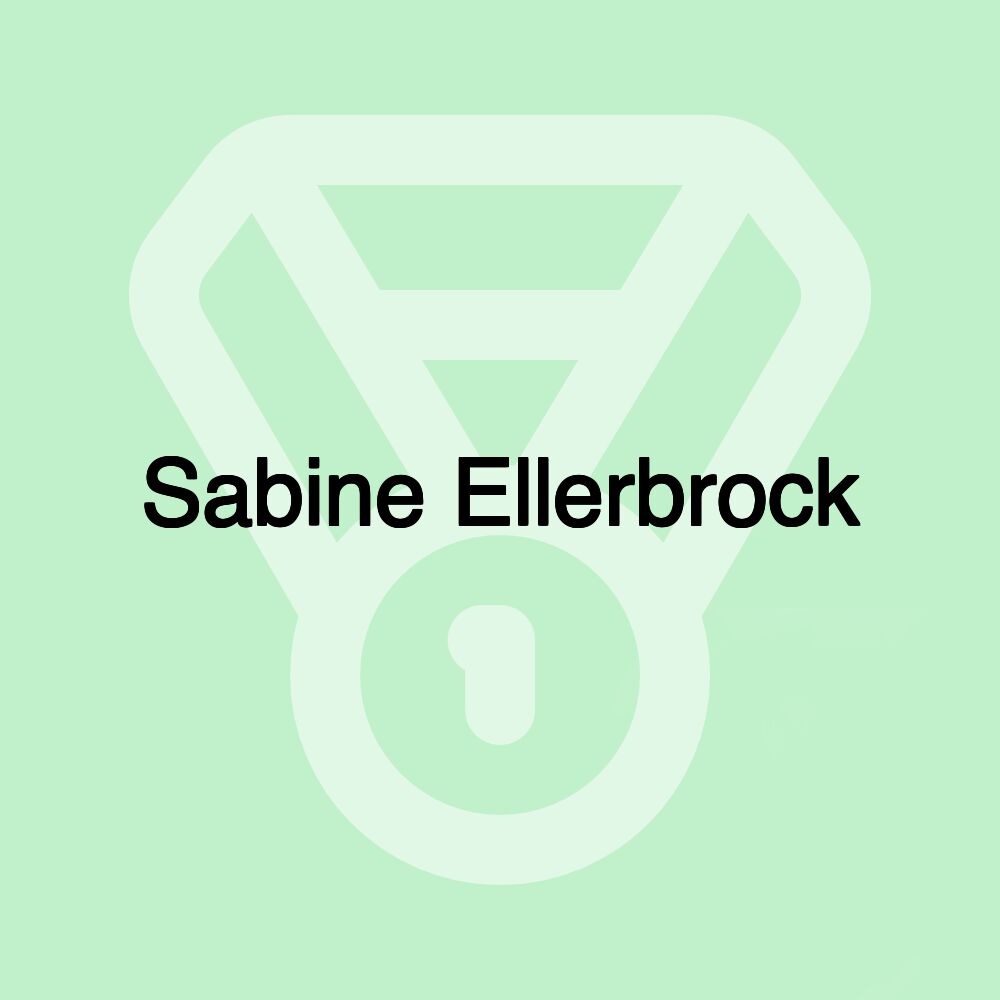 Sabine Ellerbrock