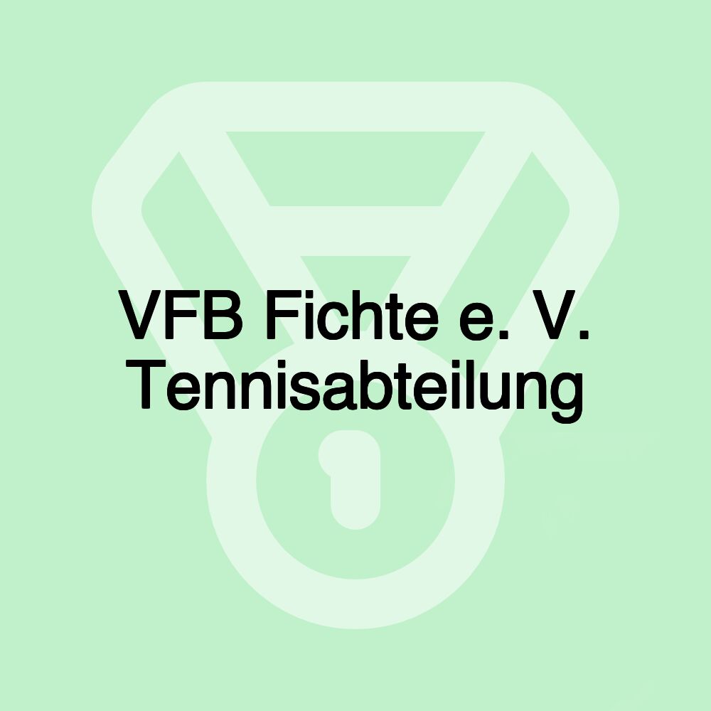 VFB Fichte e. V. Tennisabteilung