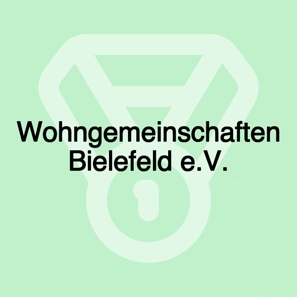 Wohngemeinschaften Bielefeld e.V.