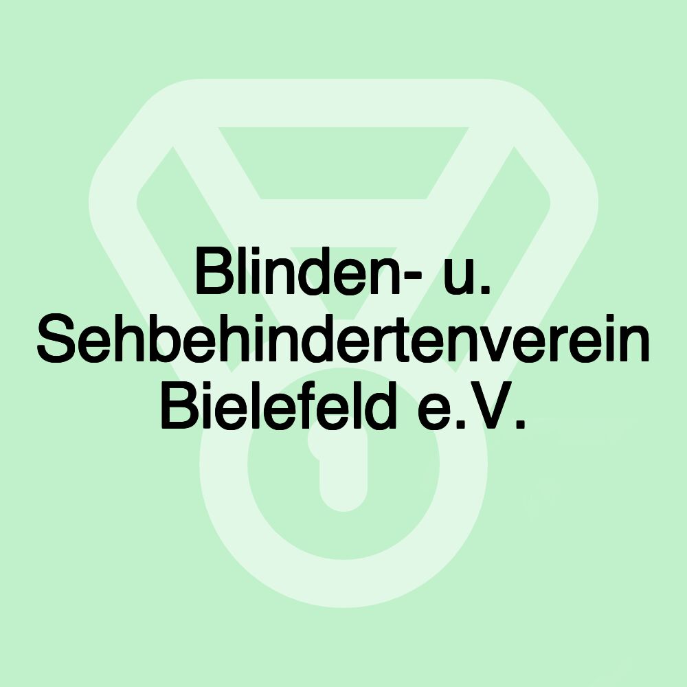 Blinden- u. Sehbehindertenverein Bielefeld e.V.